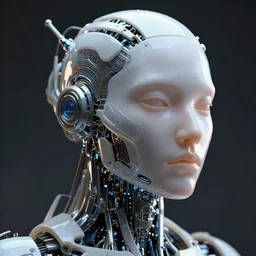 liquified intricate human sculpture by machine learning culture design, cinematic hq character, holographycs machine learning human deep web face, industrial robot, 8 k render cinema 4 d super resolution photo, moovie frame hd 8 k, upscale detailed photo, 3 d art, hyperrealism, volumetric light and texture artstation