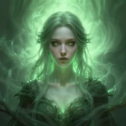 symmetrical! front portrait, imogen poots, deathknight, gloomhaven, soft, smooth, luminescent, haunting, pale green backlit glow, evil inky swirly ripples, sickly colors, aesthetic octane render, unreal engine, 8 k, by greg rutkowski, jesper ejsing, rhads, ilya kuvshinov, cushart krenz