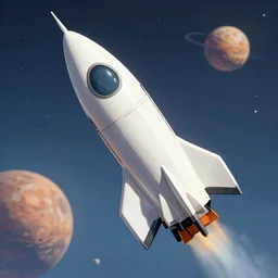 A rocketship about to land on an unfamiliar planet, super cool rocket, Acrylic Paint, Concept Art, Digital Art, 16-bit RGB, Global Illumination, by Peter Elson, by Alex Grey