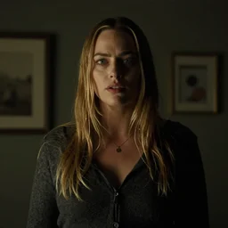 margot robbie in the thing (2011), horror, cinematic lighting