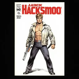 1 9 9 8 issue of comic cover depicting jack hawksmoor by warrin ellis and bryan hitch, masterpiece ink illustration,
