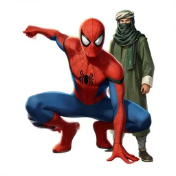 spiderman meets the Taliban