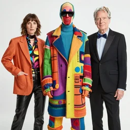 colourful detailed fashion photograph of aphex twin by julia hetta and robert h hudson, 4 k
