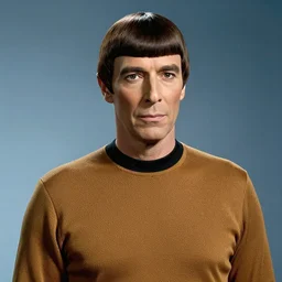 a beautiful photo of spock, photorealistic