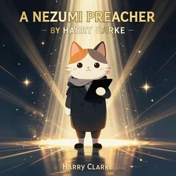 A nezumi Preacher, Election Poster, by Harry Clarke, Reflection ray tracing, Rays of shimmering light, Trending on artstation, artstationHD, artstationHQ, 4k, 8k