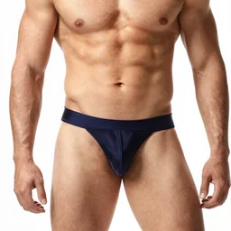 muscular man wearing a jockstrap