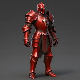 video game asset, unreal engine, armor, videogame item. red draconic - plate alwyte armor, medieval armor, knight. runescape, skyrim, finalfantasy, worldofwarcraft. artstation, concept art, smooth, sharp focus, illustration, by bartek fedyczak, erak note, tooth wu, neil richards, kan liu, siwoo kim, jisu choe