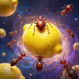 epic professional digital art of 🐞🍋🦟🐜, best on artstation, cgsociety, wlop, Behance, pixiv, astonishing, impressive, cosmic, outstanding epic, stunning, gorgeous, much detail, much wow, masterpiece