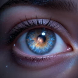 galaxy in the eye 👁️ , high quality, high details, 🌌, high detail photo, 🌠,digital art,