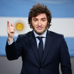 Javier Milei as Domingo Cavallo, argentina
