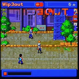 A screenshot of Wip3out PSX