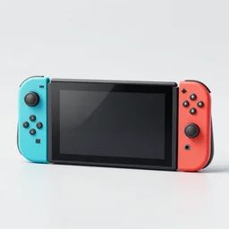 Nintendo switch pro, concept art, 3d render, console