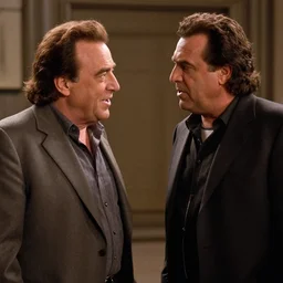android 18 talking to Danny devito