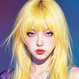 album cover art for maximalist blonde artist by akihiko yoshida