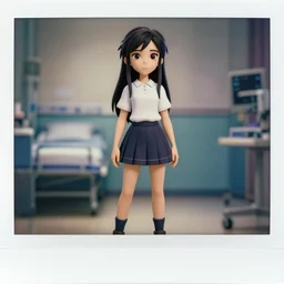 a 3 d render polaroid full body portrait of a disney singer girl, finely detailed features, perfect art, in the hospital, gapmoe yandere grimdark, trending on pixiv fanbox, painted by greg rutkowski makoto shinkai takashi takeuchi studio ghibli, akihiko yoshida, pixar 3 d render, renderman
