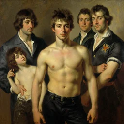 attractive man, painting by gaston bussiere, craig mullins, j. c. leyendecker, yoji shinkawa, tom of finland