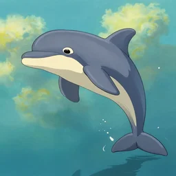 studio ghibli dolphin