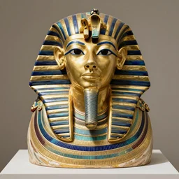 funerary mask of tutankhamun the shiba inu pharaoh