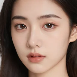 girl head rosebud, a beautiful face, a detailed face, beautiful sad eyes - h 5 7 6