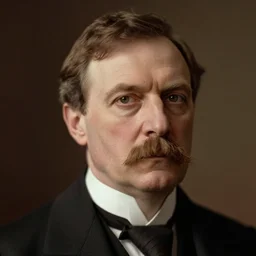 portrait of a 1 9 0 0 s british politician, male, edwardian, detailed face, cinematic lighting, highly detailed, photograph by elliott & fry