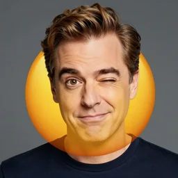 george lopez winking emoji