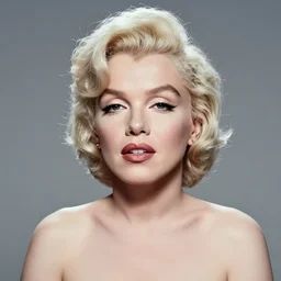 bare faced Marylyn Monroe, no makeup, bare faced, bare faced