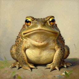 Portrait of Toad, artwork by Daniel Merriam,