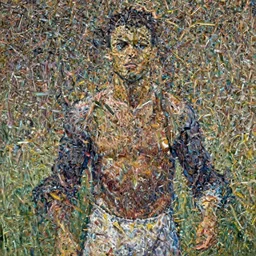 ronaldo nazario, painted by lucian freud
