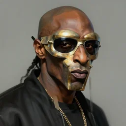portrait of mf doom, highly detailed, digital painting, artstation, concept art, smooth, sharp focus, illustration