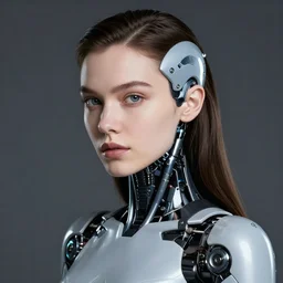 portrait photo of a beautiful female ( ( ( ( ( ( ( ( ( ( ( ) ) ) ) ) ) ) cyborg