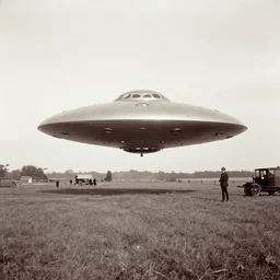 A UFO over the Battle of Gettysburg. 1860s photograph.