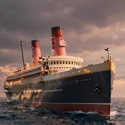 frame from Titanic gremlins.