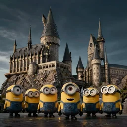 Harry Potter!!, Harry Potter!!, (((the minions)))