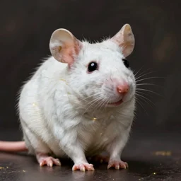 rat king white marble with gold accents by ellen jewett