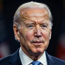 freaky portrait of Joe Biden as Rat Fink by Ed 'Big Daddy' Roth