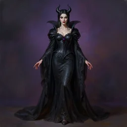 full body, front pose, painted, portrait, princess of darkness, studio light, ultra - fine detail, art nouveau, artwork by tooth matt groening, symmetric, cinematic realism, weta, vibrant colors, smooth gradients, high contrast, depth of field, aperture f 1. 2