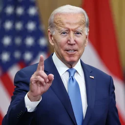 joe biden making a gang sign