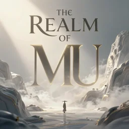 the Realm of Mu, movie poster,journey, ethereal, ancient, trending artstation