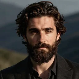 timothee chalamet with big heavy dark beard