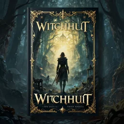 A fantasy book cover for the novel Witchhunt