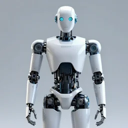 a picture of a humanoid robot, 8k.