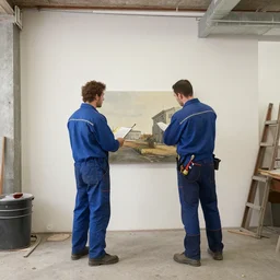 plumber's last day, art