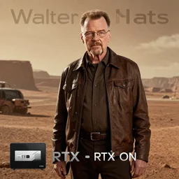 Walter White explores Mars, Realistic, HDR, Clear Image, HDD, RTX ON, Dynamic Lighting,