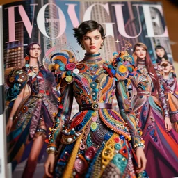 pretty model, city depth of field : : by martine johanna and simon stalenhag and chie yoshii and casey weldon and wlop : : ornate, dynamic, particulate, rich colors, intricate, elegant, highly detailed, vogue, harper's bazaar art, fashion magazine, smooth, sharp focus, 8 k, octane render, synthwave,