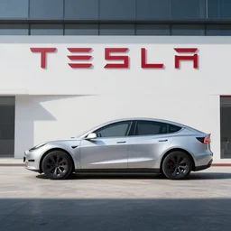 advertising for the next model tesla