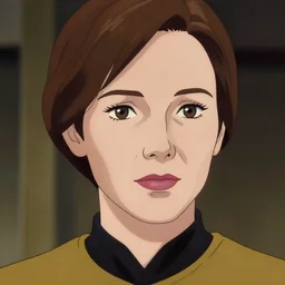 headshot of sigourney weaver, starfleet officer, kyoto animation still, finely illustrated face, intricately detailed features, digital painting, makoto shinkai, painted by ilya kuvshinov and katsura masakazu and alphonse mucha and satoshi kon