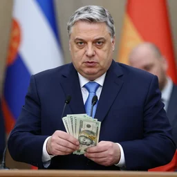 Viktor orban stealing the money from the people