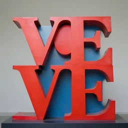 a sculpture representing the feeling of love
