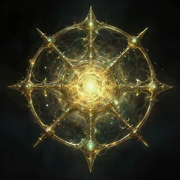 ancient cursed magical artifact technology, doomed, dangerous, glowing, by greg rutkowski
