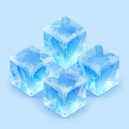 3 - d isometric ice blocks for game, zoomed out view, styled after frozen, elsa, myvmk, with detailed, clean, cartoon, pixar, disney, toon shader, arnold maya render, unreal engine, artgerm, artstation by miha rinne